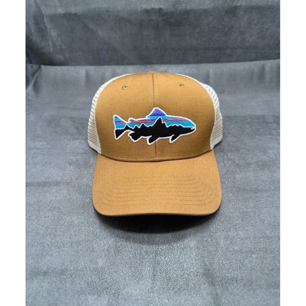 Patagonia Fitz Roy Trout Trucker Hat Brown